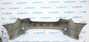 Rear bumper bare Hyundai Sonata 11-15 hybrid, white, cracked