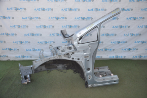 Front quarter left Toyota Prius V 12-17 blue