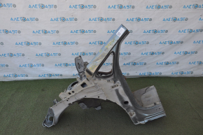 Front left quarter Toyota Prius 20 04-09 graphite without side member, dented