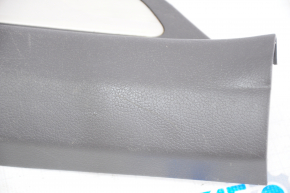 Door sill trim rear left Hyundai Sonata 11-15 black, metal, scratch