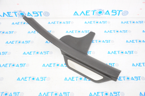 Door sill trim rear right Hyundai Sonata 11-15 black, metal