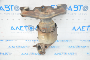 Exhaust manifold with catalytic converter Hyundai Sonata 11-15 hybrid