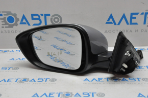 Left side mirror assembly Honda Accord 18-22 7 pins BSM, graphite