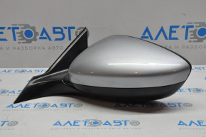 Left side mirror assembly Honda Accord 18-22 7 pins BSM, graphite