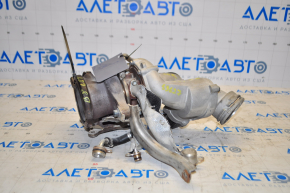 Turbocharger assembly with manifold and cooling pipes VW Passat b8 16-19 USA 1.8T, 2.0T mileage 20 thousand