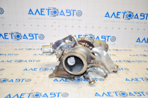 Turbine assembly with manifold and cooling pipes VW Passat b7 12-15 USA 1.8T 56k