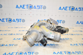 Turbine assembly with manifold and cooling pipes VW Passat b7 12-15 USA 1.8T 56k