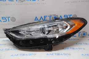 Headlight front left bare Ford Fusion mk5 17-20 halogen, without DRL
