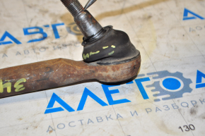 Steering rod with tip left Infiniti JX35 QX60 13-20 cracked boot