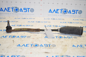 Steering rod with tip right Nissan Pathfinder 13-20 cracked boot