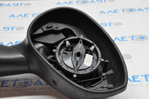 Right side mirror complete Fiat 500 12-19 5 pins, missing element, graphite
