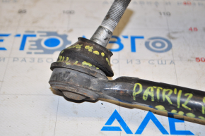 Steering rod with tip left Jeep Patriot 11-17 cracked boot