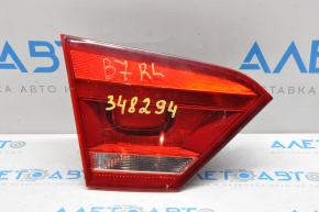 Inner taillight trunk lid left VW Passat b7 12-15 USA no pads, for polishing