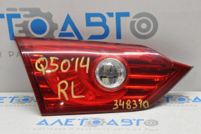 Inner light trunk lid left Infiniti Q50 14-16