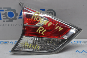 Inner taillight trunk lid left Nissan Rogue 14-16, for polishing