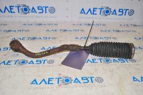 Steering rod with tip left Hyundai Sonata 11-14 rusty