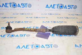Steering rod with tip left Hyundai Sonata 11-14 rusty