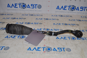 Steering rod with tip left Hyundai Sonata 15-19 hole in boot