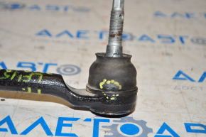 Steering rod with tip left Hyundai Sonata 15-19 hole in boot