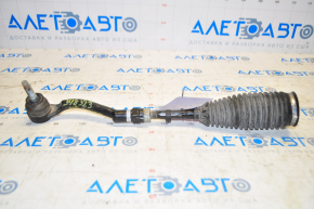 Steering rod with tip left Hyundai Sonata 15-19 hole in boot