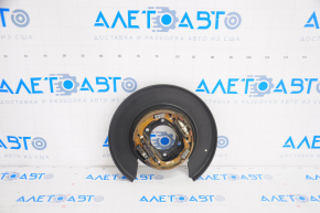 Rear right brake disc cover Hyundai Sonata 11-15 hybrid with parking brake mechanism