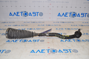 Steering rod with tip left Toyota Prius V 12-17 hole in boot