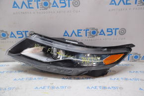 Headlight front left naked Chevrolet Volt 11-15