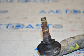 Steering rod with tip right Toyota Highlander 14-19 thread defect