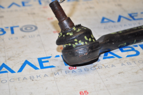 Steering rod with tip left Mazda CX-7 06-12 cracked boot