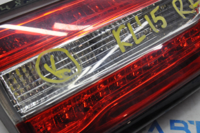 Inner taillight trunk lid left Jeep Cherokee KL 14-18 pre-rest, broken guide, needs polishing