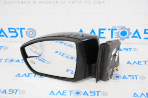 Left side mirror complete Ford Focus mk3 15-18 rest, 7 pins, turn signal, heated, black