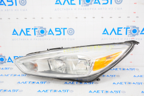 Headlight front left bare Ford Focus mk3 15-18 rest, halogen, light