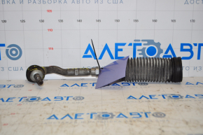 Steering rod with tip right BMW 5 F10 11-16 cracked boot