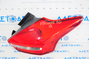 Right lamp Ford Focus mk3 15-18 rest 5d halogen