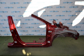 Lincoln MKZ 13-16 Front Right Quarter Red, B-Pillar