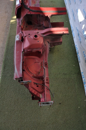 Lincoln MKZ 13-16 Front Right Quarter Red, B-Pillar