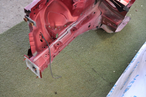 Lincoln MKZ 13-16 Front Right Quarter Red, B-Pillar