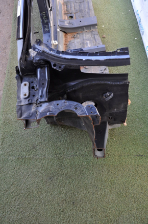 Front right quarter Toyota Camry v50 12-14 usa black with central pillar, without sidewall, butt
