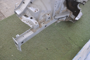 Front quarter right Hyundai Sonata 15-19 silver with central pillar