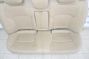 Rear row of seats 2 row Hyundai Sonata 11-14 leather beige