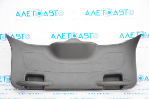 Lower trunk door trim Ford Focus mk3 15-14 prerest 5d black, rubbed