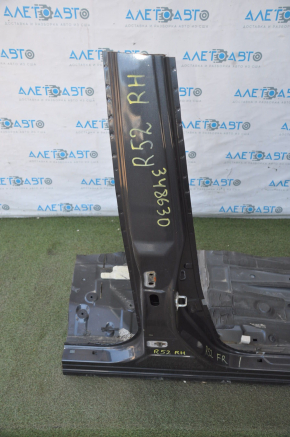 Front right quarter Nissan Pathfinder 13-20 graphite with central pillar, dented side member