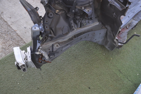 Front right quarter Nissan Pathfinder 13-20 graphite with central pillar, dented side member