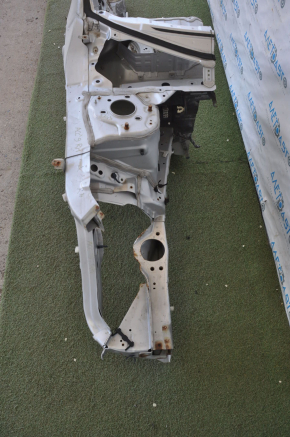 Honda Accord 13-15 silver front right quarter with central pillar, dent