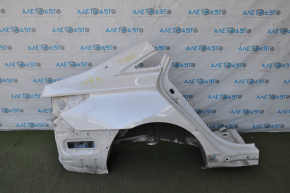 Quarter wing rear right Hyundai Sonata 11-12 white, dented