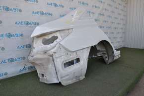 Quarter wing rear right Hyundai Sonata 11-12 white, dented