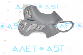 Steering wheel control buttons Nissan Pathfinder 13-16 black, no ENTER button frame on the left