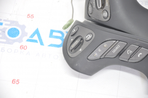 Steering wheel control buttons Nissan Pathfinder 13-16 black, no ENTER button frame on the left