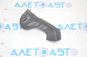 Steering wheel control buttons left Nissan Pathfinder 13-16 black, no ENTER button frame