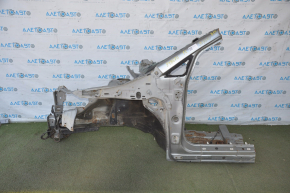 Quarter front left Subaru b10 Tribeca silver